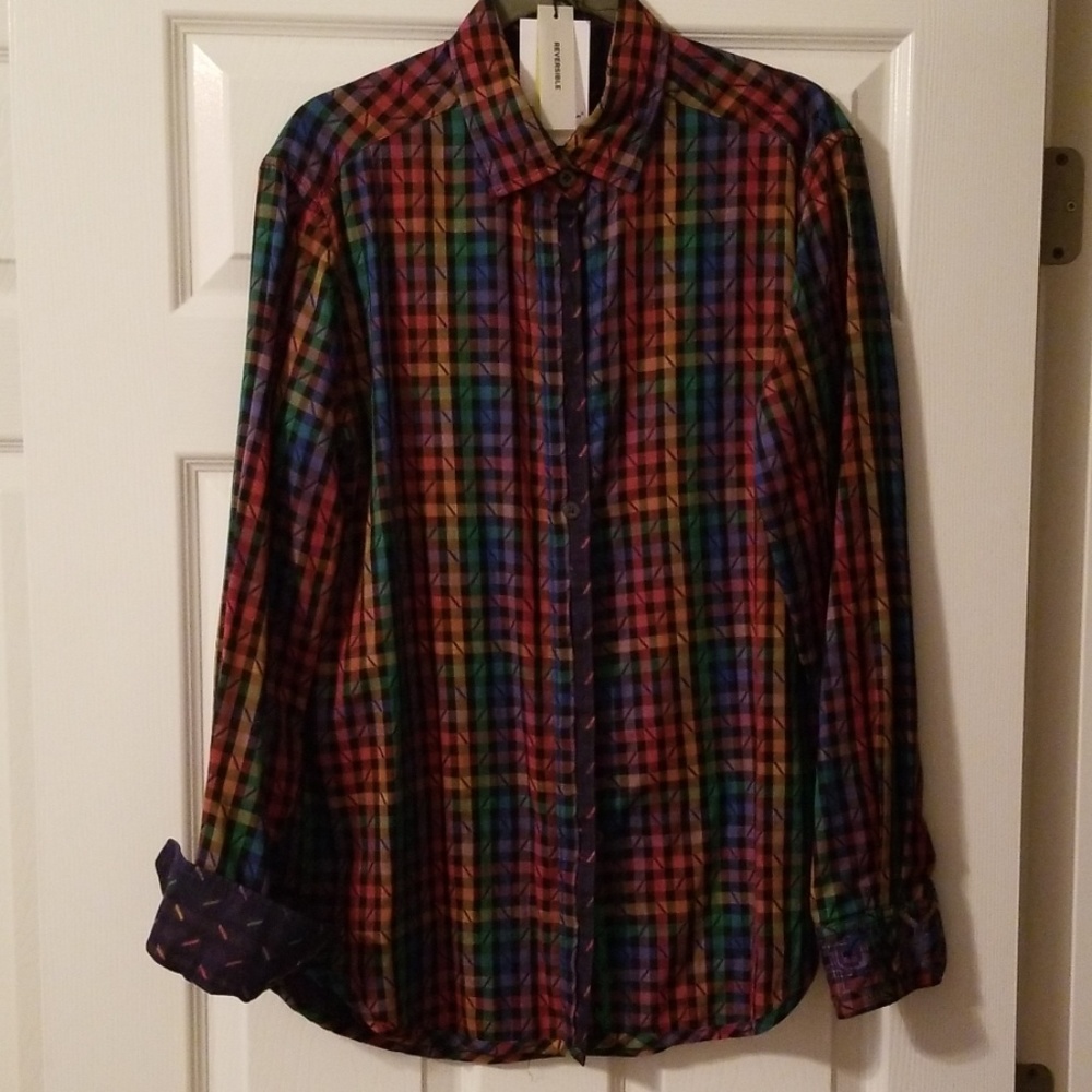 Robert Graham Exclusive Reversible Men's Shirt